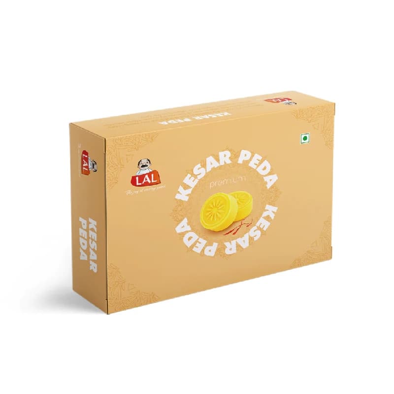 Lal Sweets Kesar Peda — 400 g