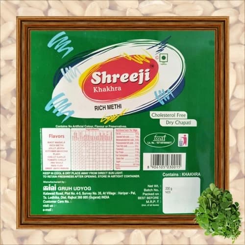 Shreeji Khakra Rich Methi Khakra — 400 g