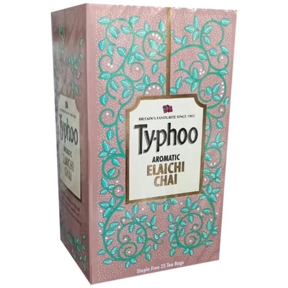 45 G 25 Bags X 18 G Each Typhoo Cardamom Tea ShopIndianProductsa