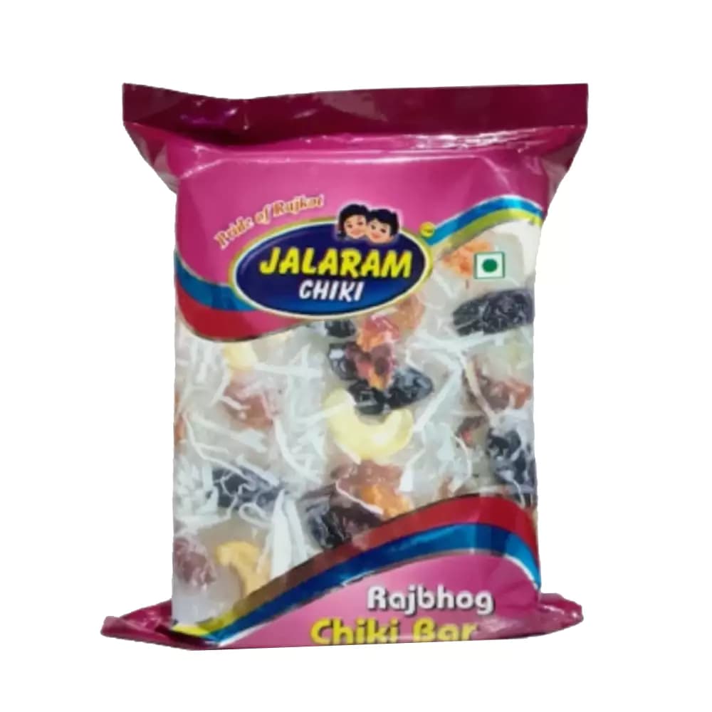Jalaram Sugar Rajbhog Chiki — 450 g