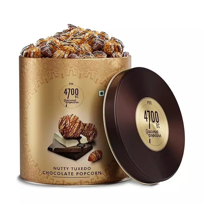 4700BC Nutty Tuxedo Chocolate Gourmet Popcorn,375g-Main image