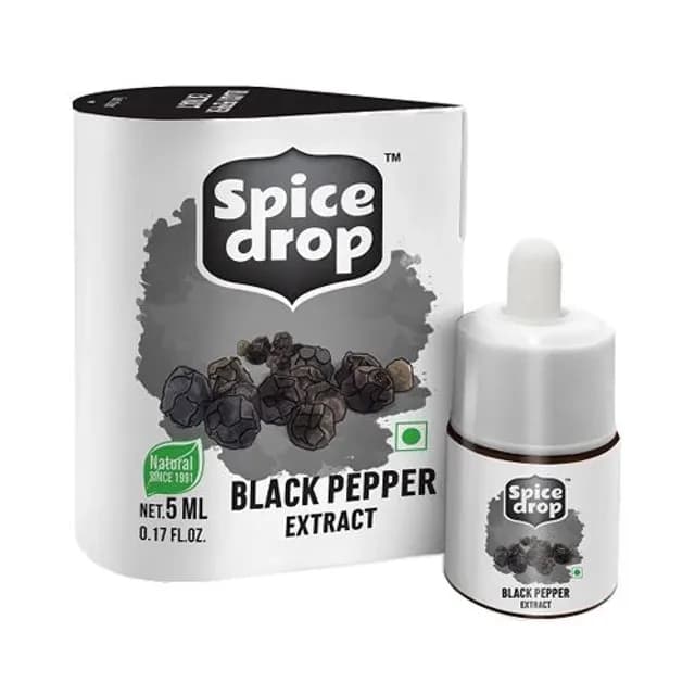 5 Ml Spice Drop Natural Spice Extract Black Pepper Kali Mirch ShopIndianProductsa