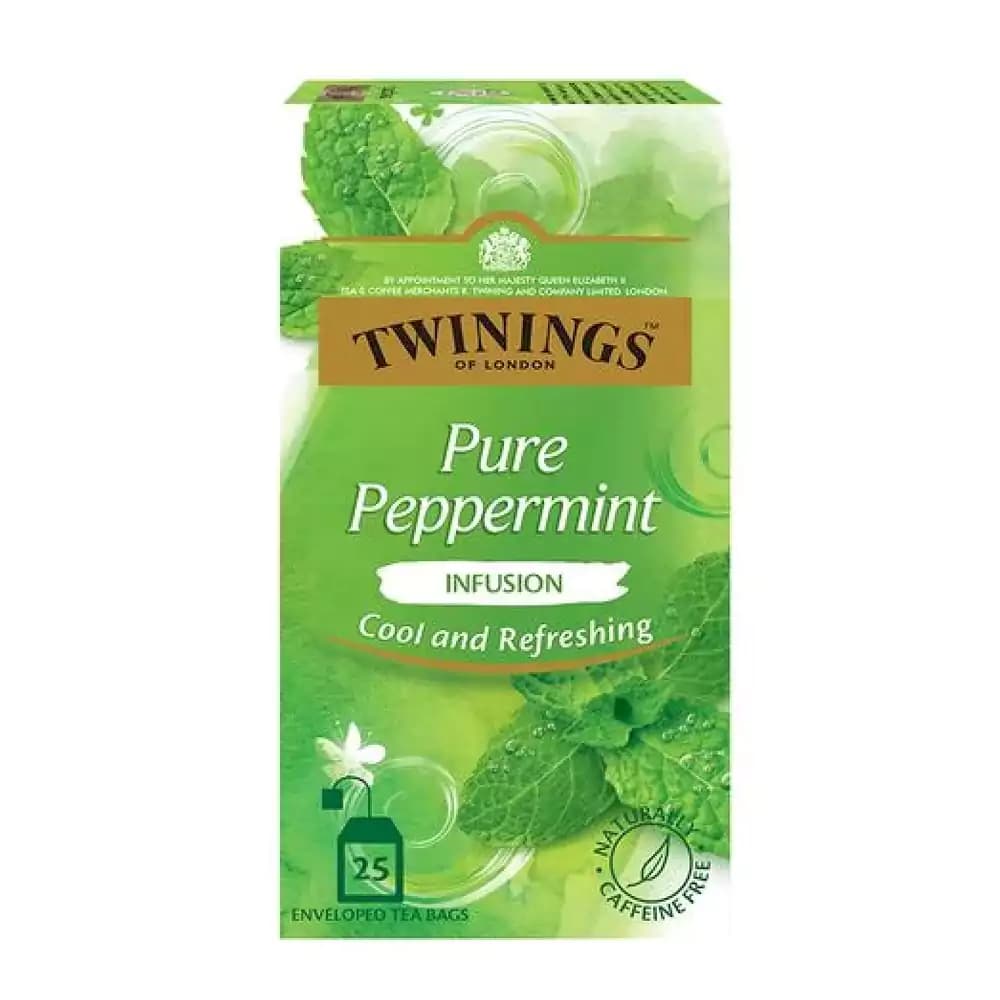 50 G 25 Bags X 2 G Each Twinings Pure Peppermint Tea ShopIndianProductsa