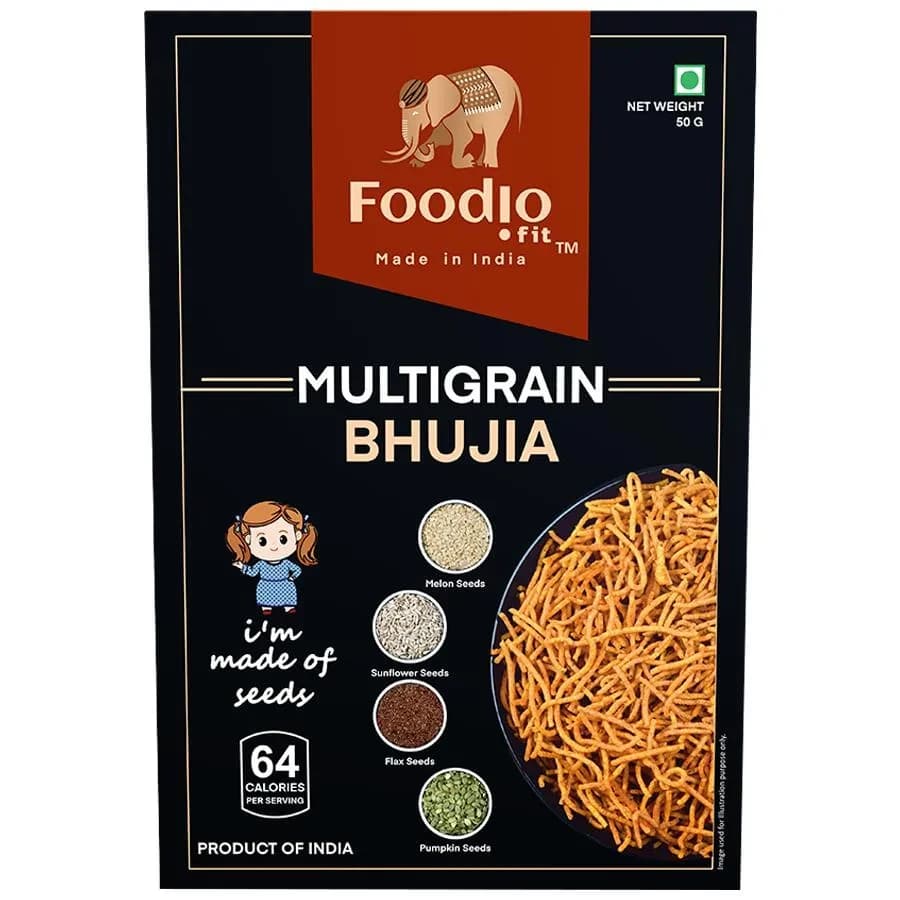 Foodio.fit Multigrain Bhujia — 50 g