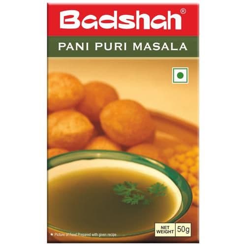 50 G Carton Badshah Masala Pani Puri ShopIndianProductsa