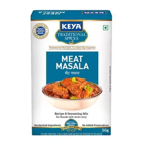 50 G Keya Nawabi Meat Masala Mc ShopIndianProductsa