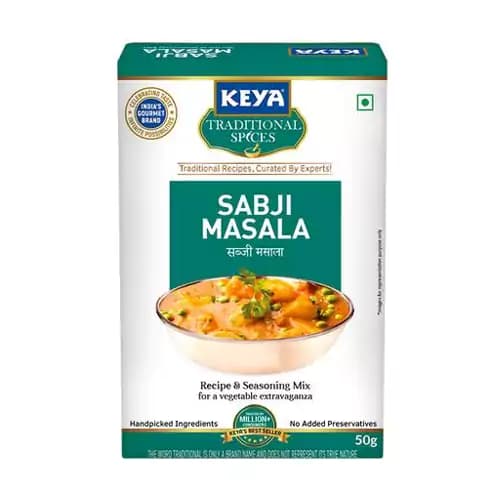 50 G Keya Sabji Masala Mc ShopIndianProductsa