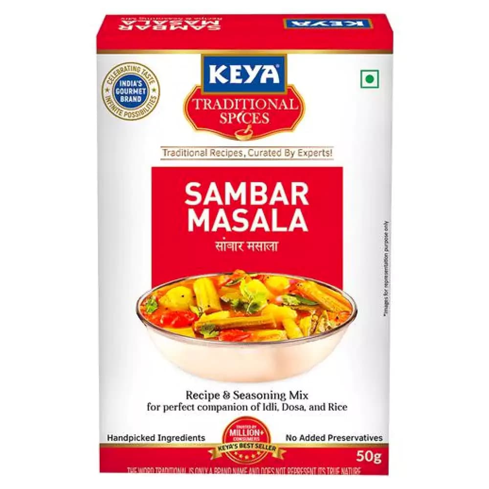 50 G Keya Sambar Masala Mc ShopIndianProductsa