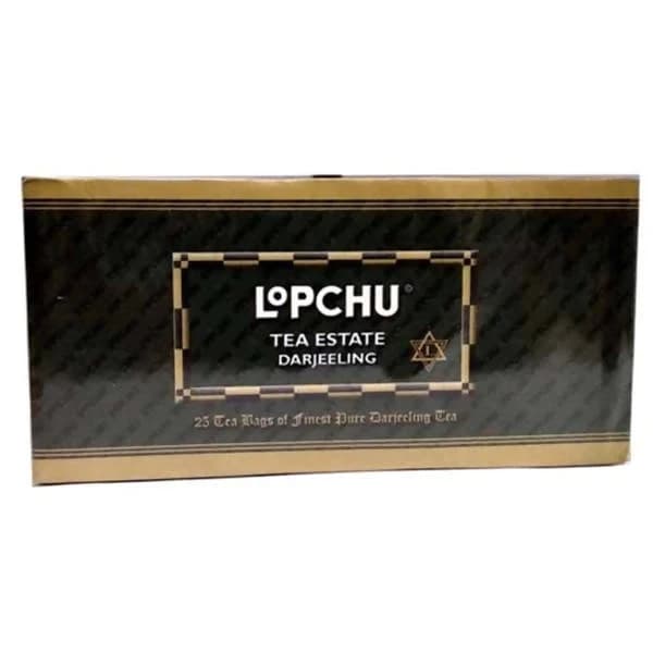 50 G Lopchu Tea Estate Darjeeling 25 Tea Bags Of Finest Pure Darjeeling Tea ShopIndianProductsa