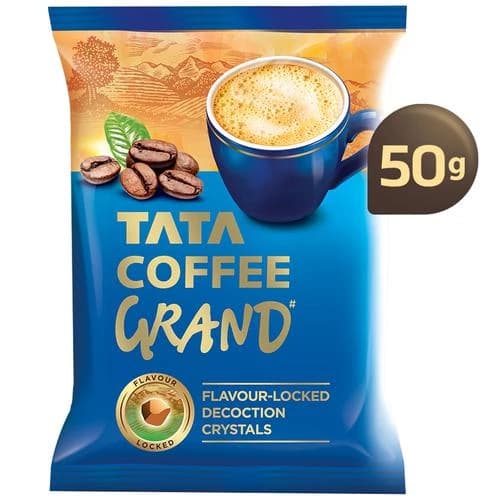50 G Pouch Tata Coffee Grand Instant Coffee ShopIndianProductsa