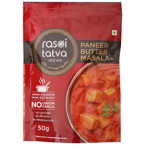 50 G Rasoi Tatva Paneer Butter Masala Premium Quality ShopIndianProductsa