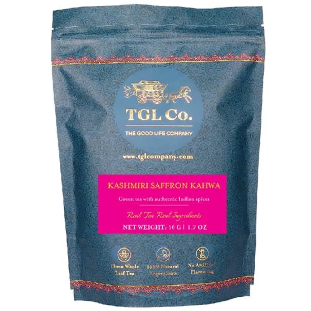 50 G Tgl Co Kashmiri Kahwa Green Tea ShopIndianProductsa