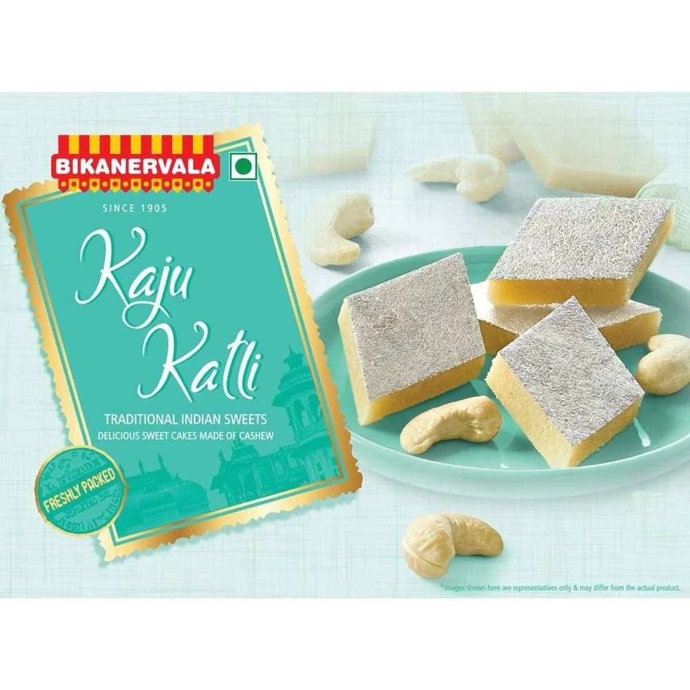 Bikanervala Kaju Katli — 500 g