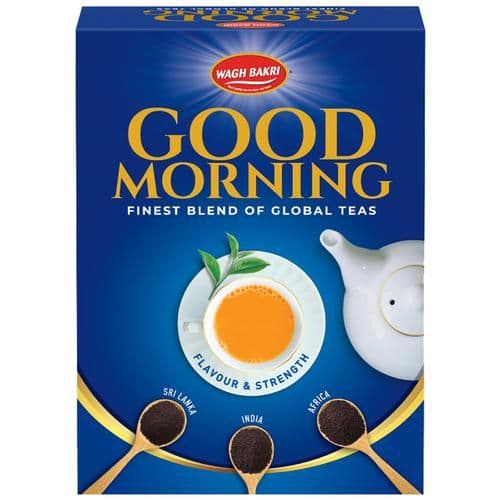 500 G Carton Wagh Bakri Good Morning Premium Tea ShopIndianProductsa