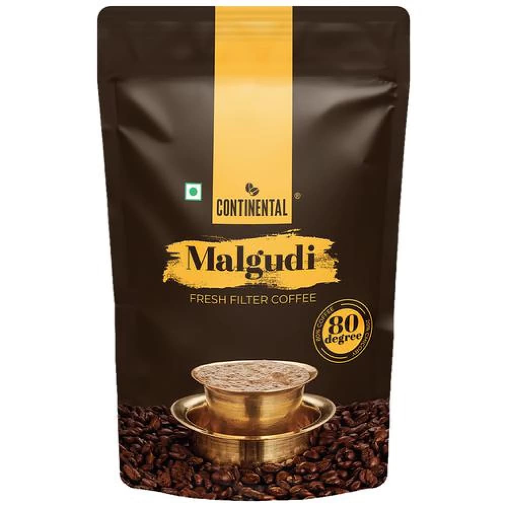 500 G Continental Malgudi Fresh Filter Coffee 80 Degree ShopIndianProductsa