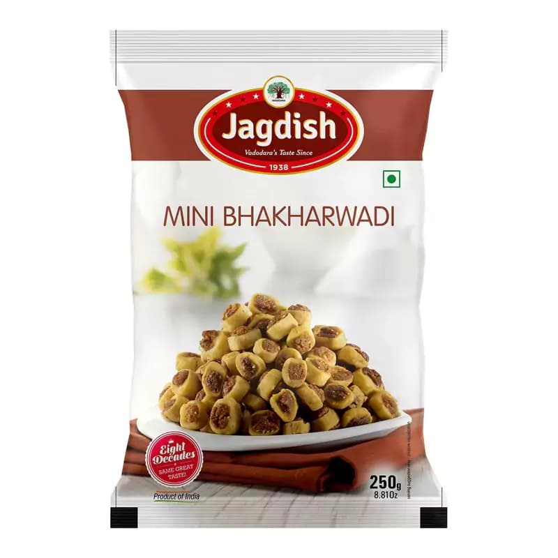 Jagdish Farsan Mini Bhakharwadi — 500 g