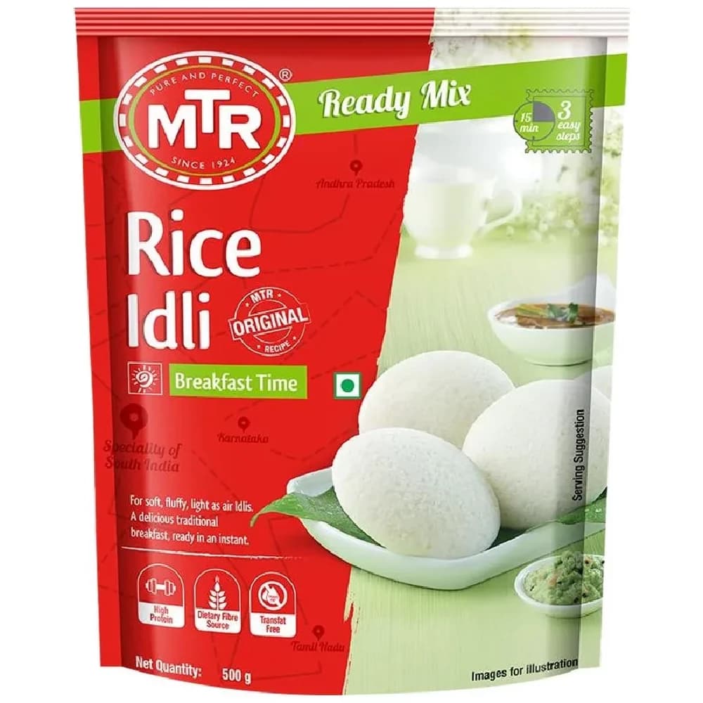 500 G Pouch Mtr Breakfast Mix Rice Idli ShopIndianProductsa