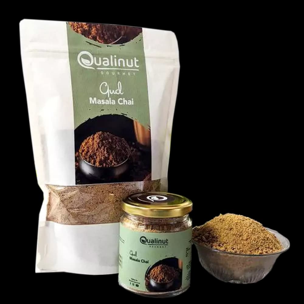 500 G Qualinut Gourmet Gud Masala Chai Rich In Iron Minerals ShopIndianProductsa