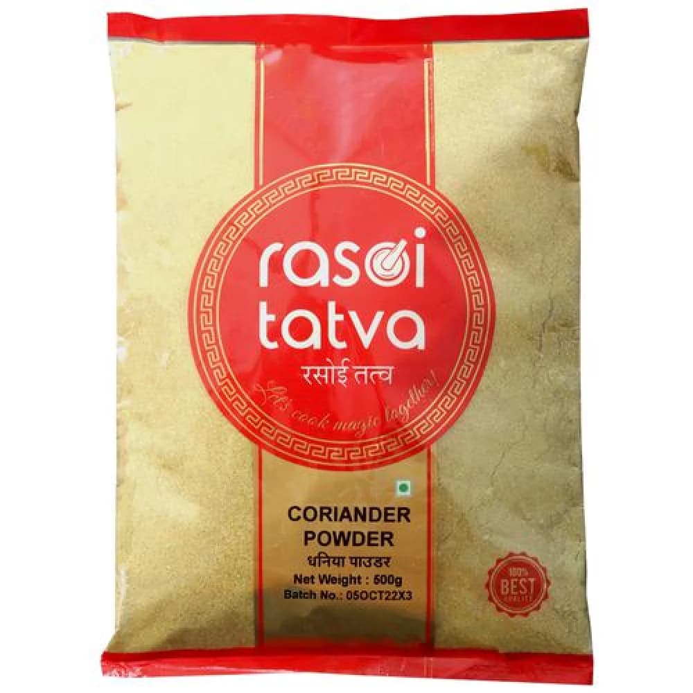 500 G Rasoi Tatva Coriander Powder 100Percent Natural ShopIndianProductsa