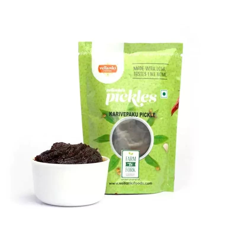 500 G Vellanki Foods Curry Leaves Pickle Karee Patte Ka Achaar ShopIndianProductsa