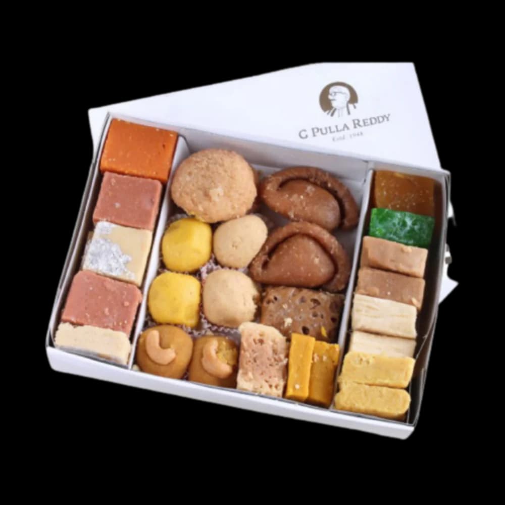 G Pulla Reddy Assorted Sweets — 250 g