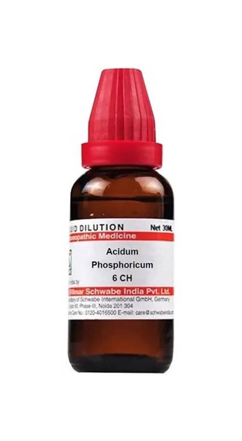 Dr. Willmar Schwabe India Acidum Phosphoricum Dilution — 6 CH / 30 ml