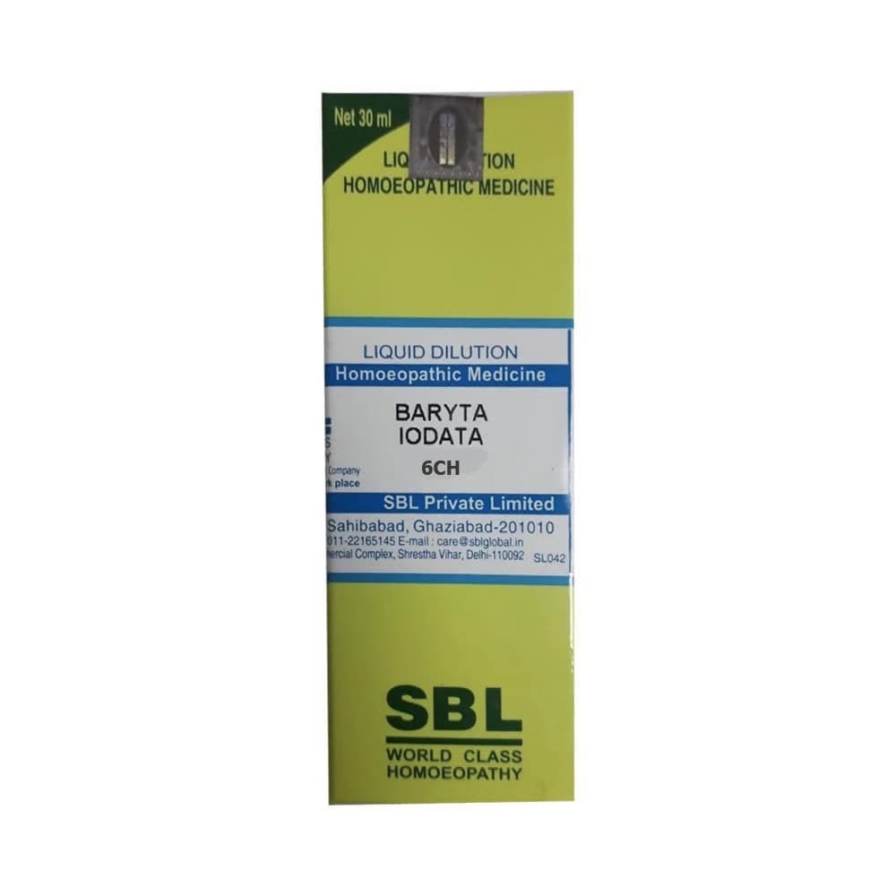 SBL Baryta Iodata Dilution — 6 CH / 30 ml