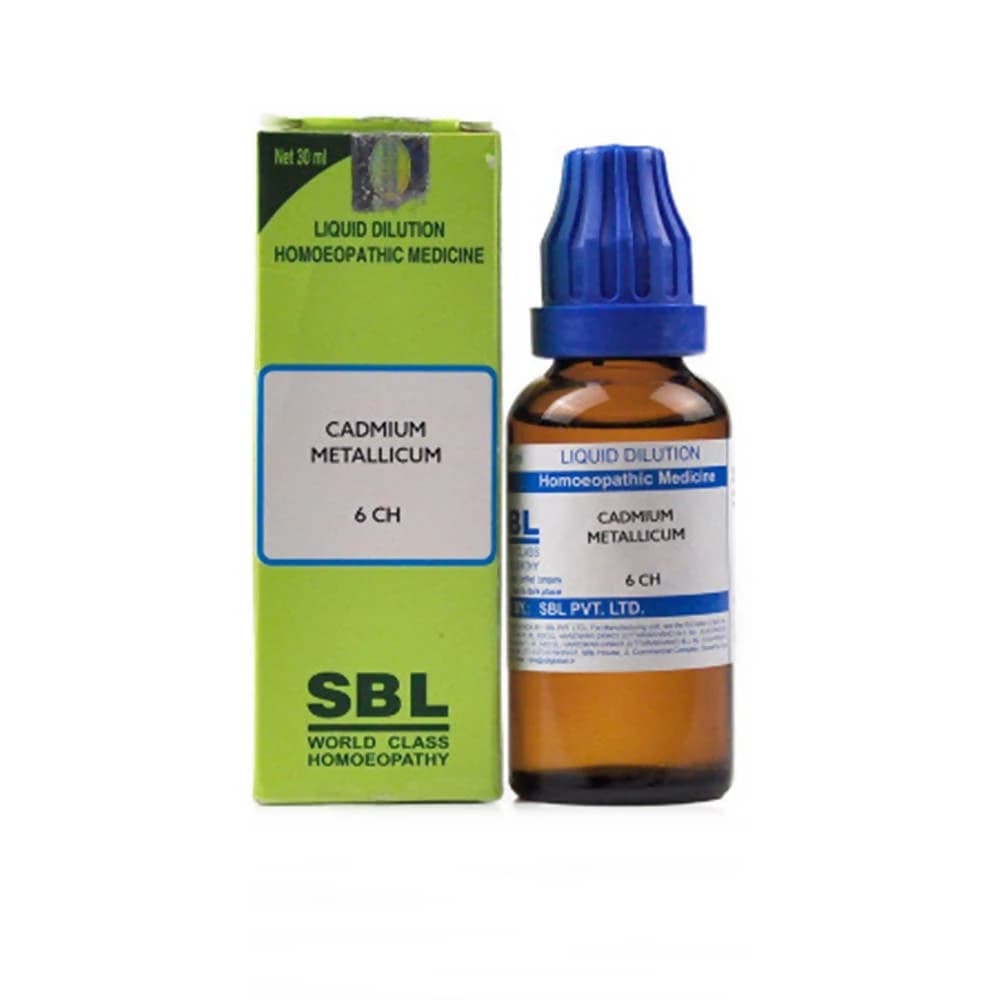 SBL Cadmium Metallicum Dilution — 6 CH / 30 ml
