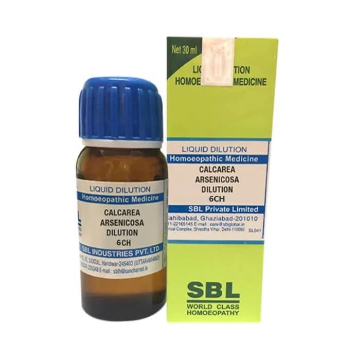 SBL Calcarea Arsenicosa Dilution — 6 CH / 30 ml