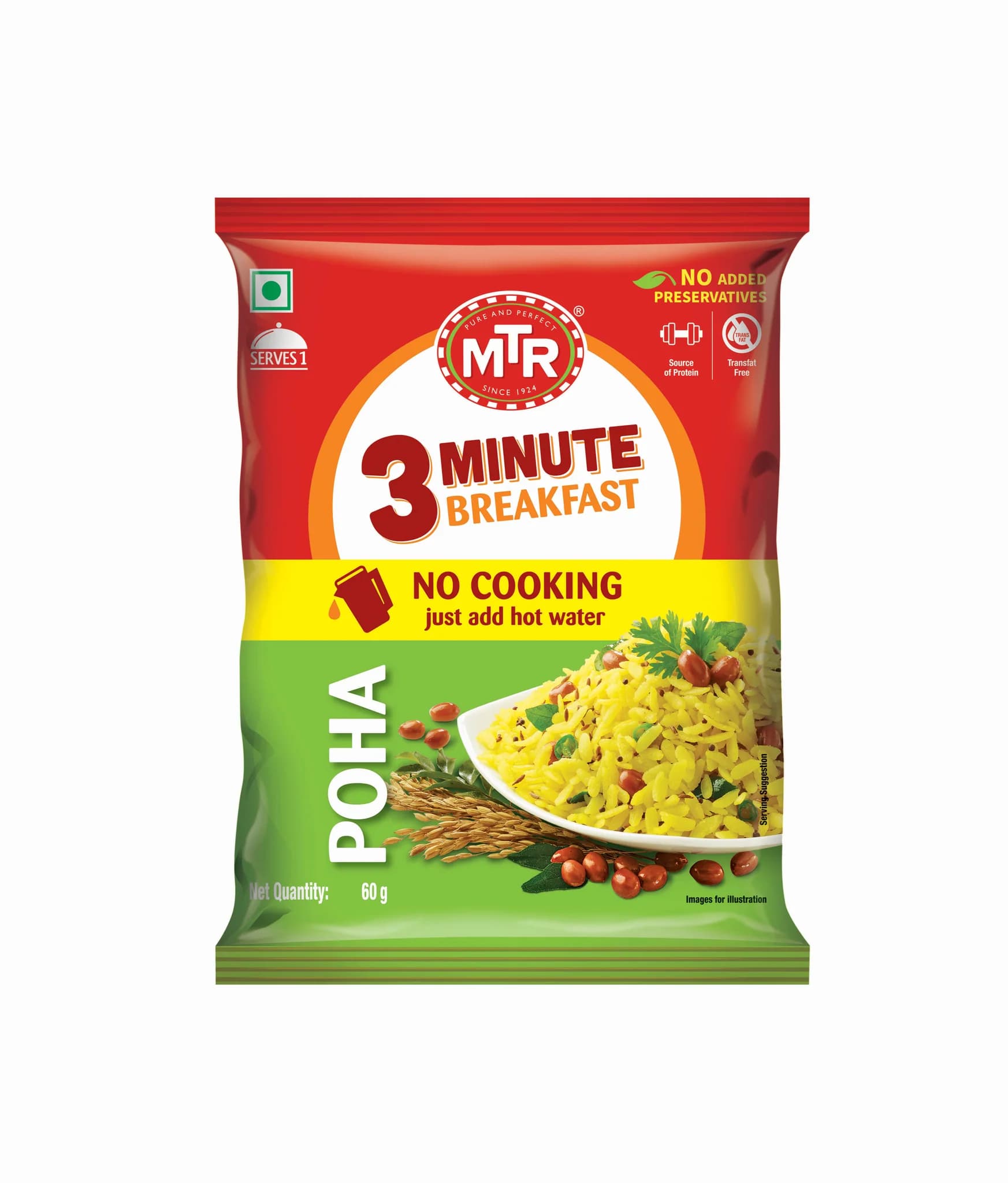 60 G Mtr 3 Minute Poha ShopIndianProductsa