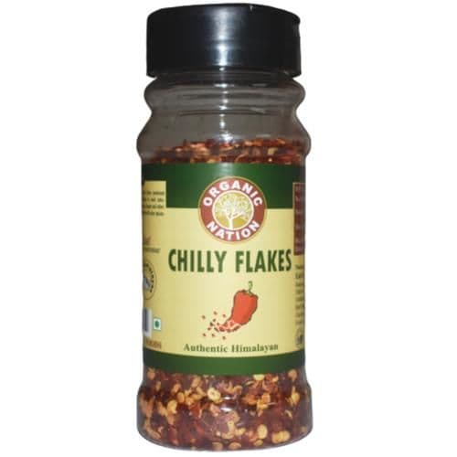 60 G Organic Nation Chilli Flakes ShopIndianProductsa