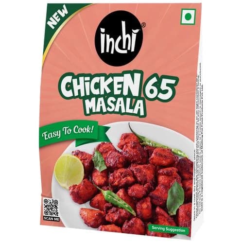 60 G Pouch Inchi Chicken 65 Masala Easy To Cook ShopIndianProductsa
