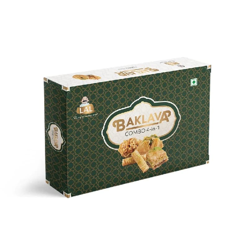 Lal Sweets Baklava 4-In-1 — 650 g