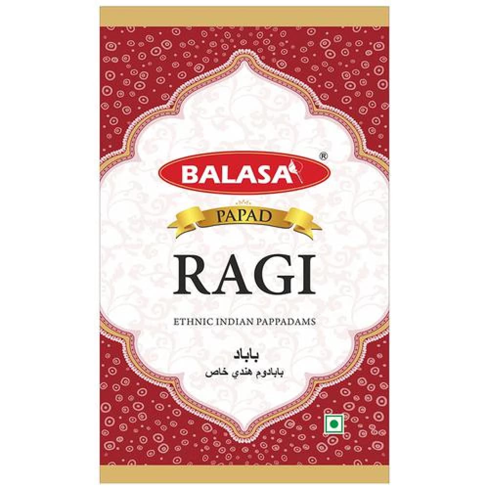 70 G Balasa Ragi Papad Ethnic Indian Pappadams ShopIndianProductsa