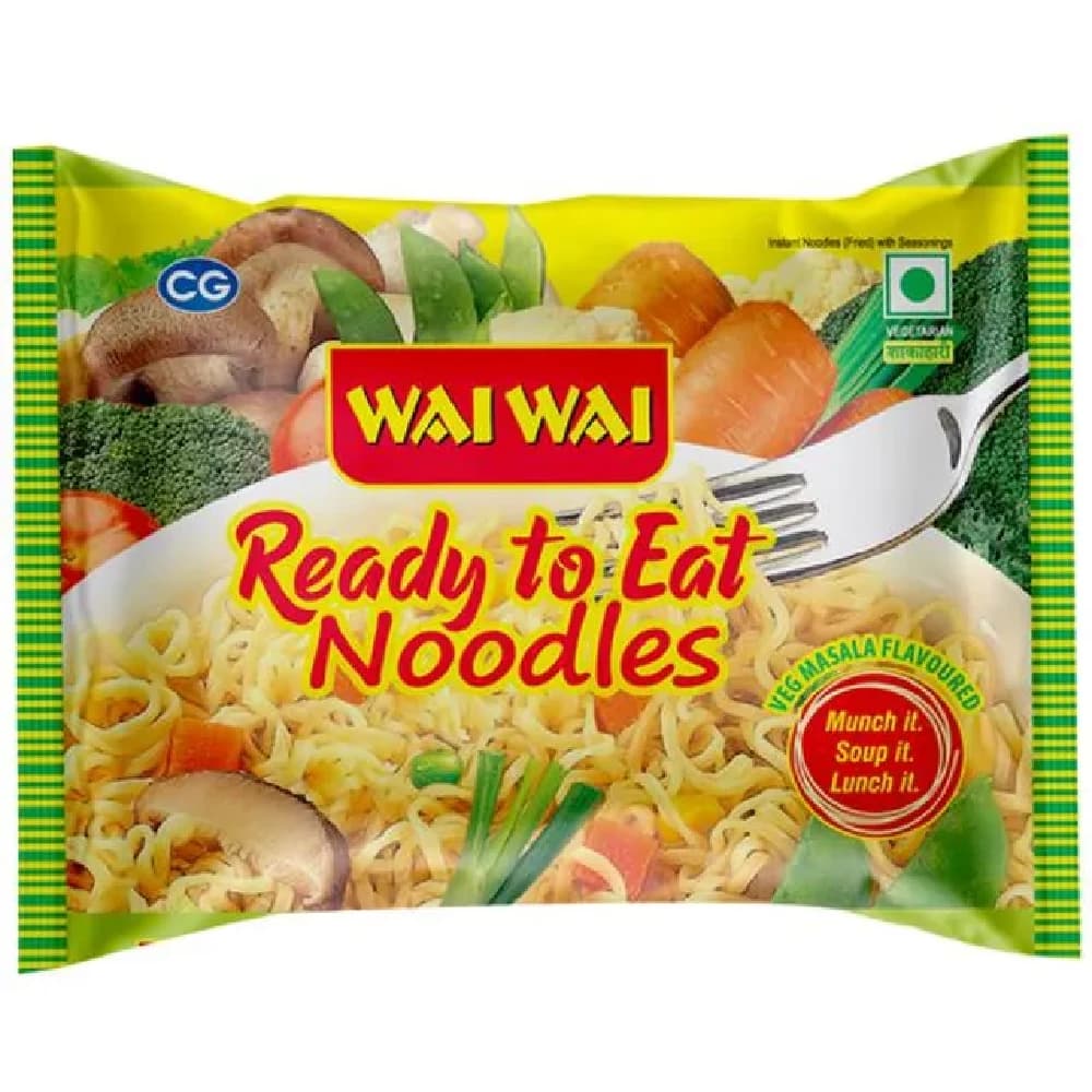 70 G Wai Wai Ready To Eat Veg Masala Noodles ShopIndianProductsa