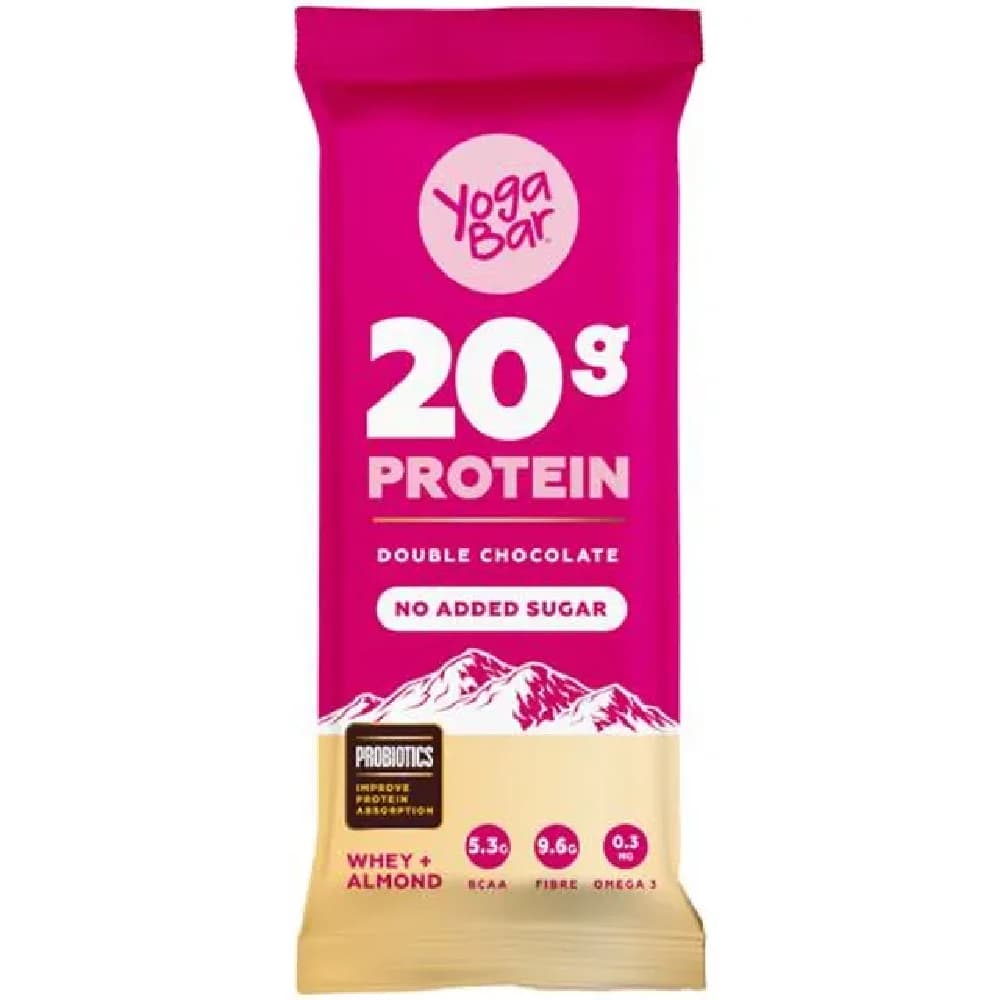 70 G Yoga Bar 20G Protein Bar Double Chocolate No Added Sugar Loaded With Fibre ShopIndianProductsa