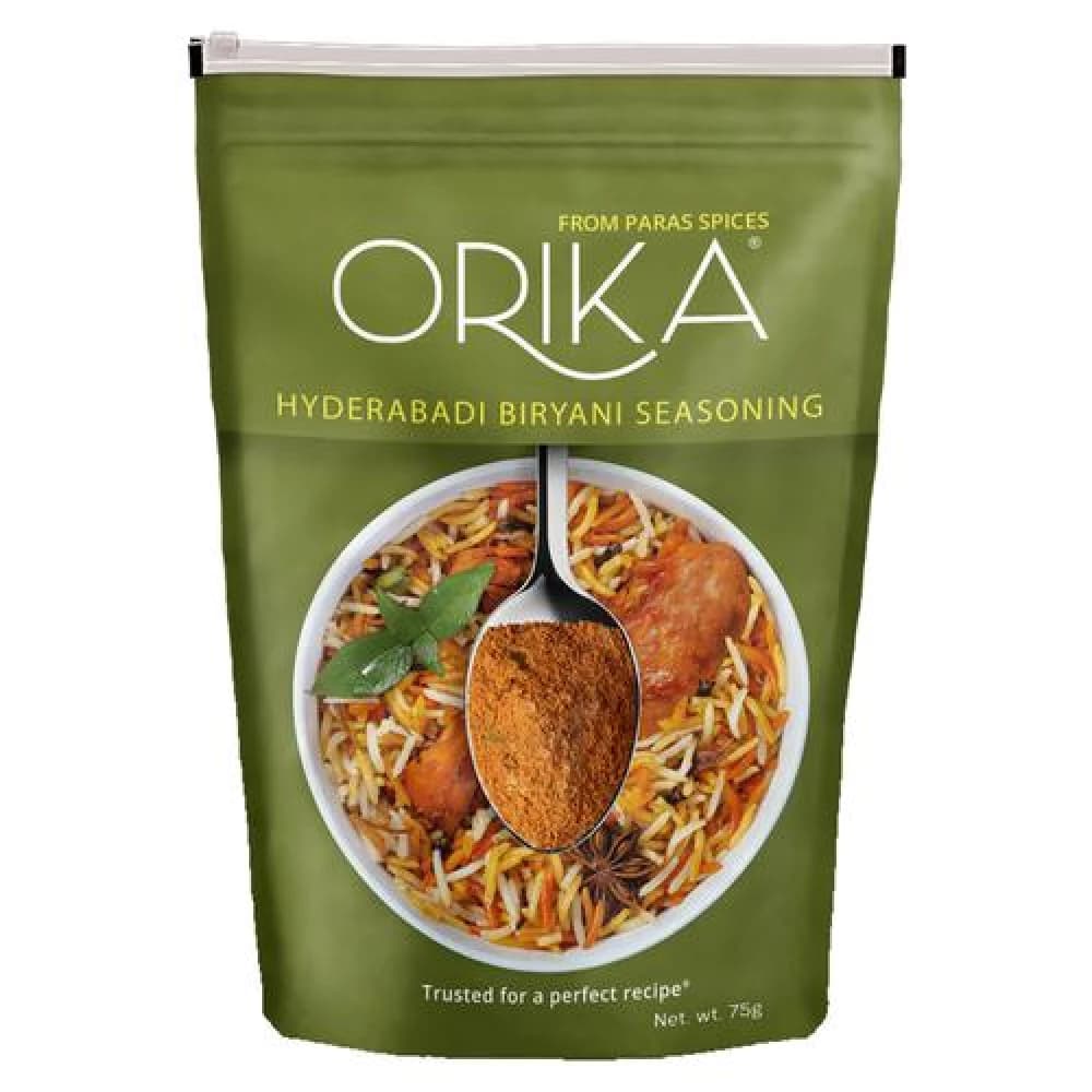 75 G Standy Pouch Orika Hyderabadi Biryani Seasoning ShopIndianProductsa