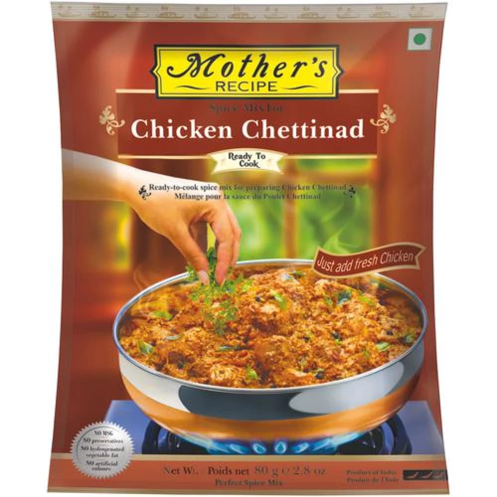 80 G Pouch Mothers Recipe Mothers Recipe Mix Chicken Chettinad 80 G Pouch ShopIndianProductsa
