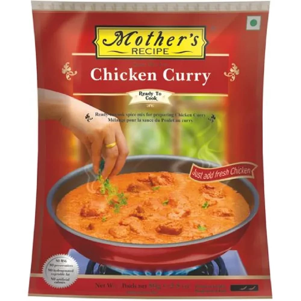80 G Pouch Mothers Recipe Mothers Recipe Mix Chicken Curry ShopIndianProductsa