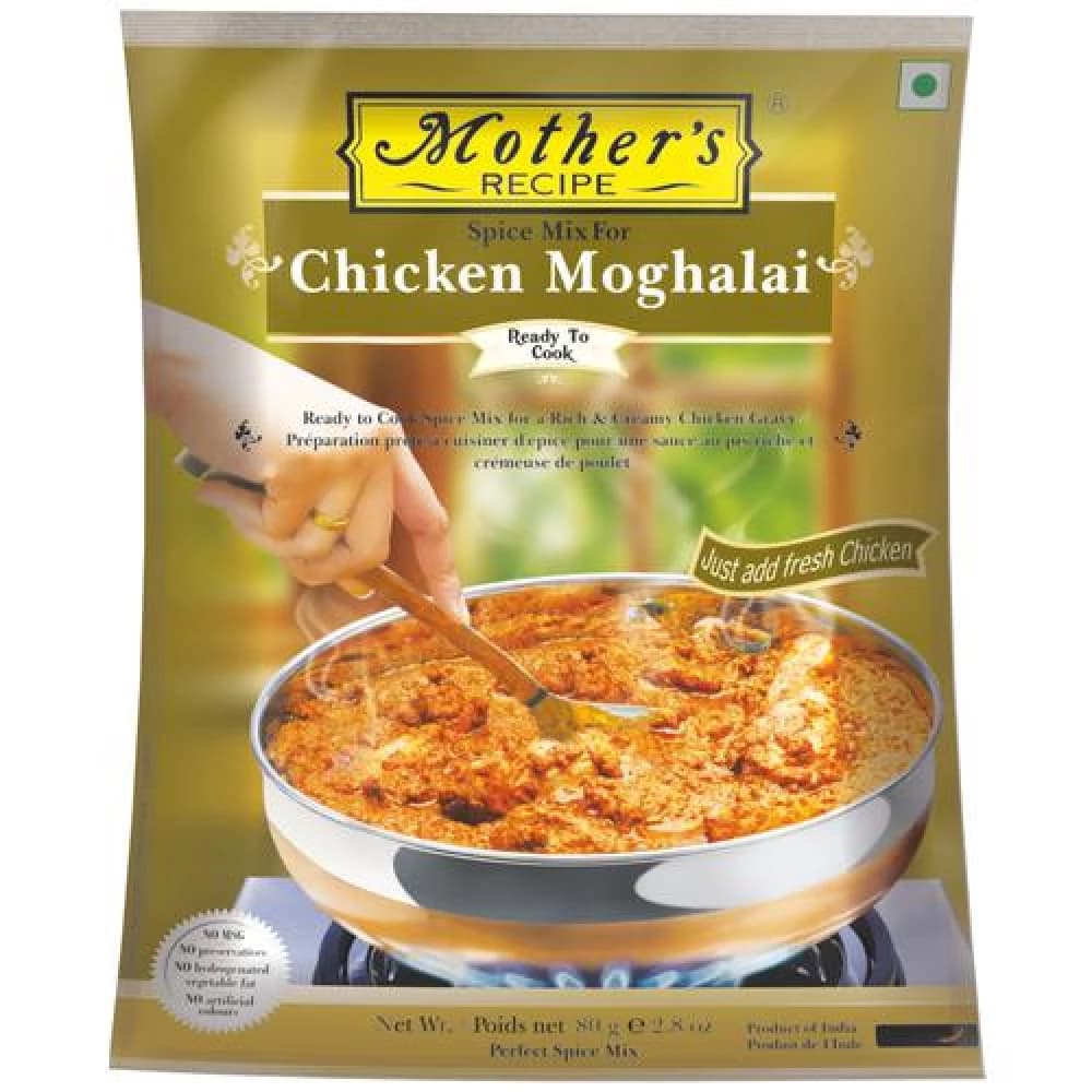 80 G Pouch Mothers Recipe Mothers Recipe Mix Chicken Moghalai 80 G Pouch ShopIndianProductsa