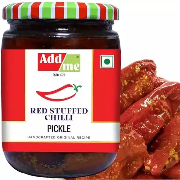 Add Me Buy Stuffed Red Chilli Pickle ,500g-Main image