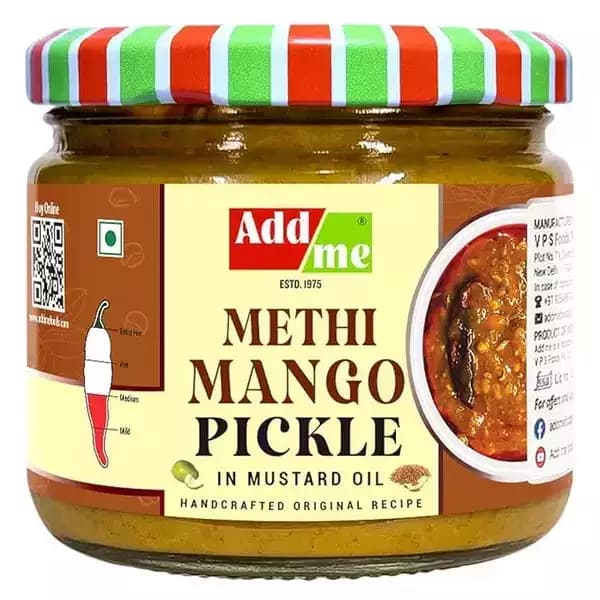 Add Me Gujarati Methi Keri Pickle, 300g-Main image