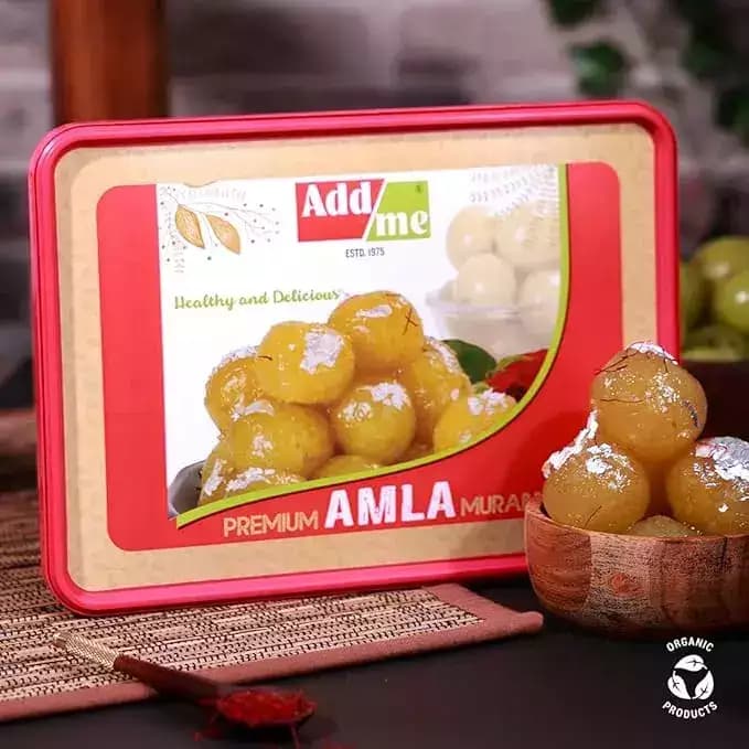 Add Me Premium Dry Amla Murabba With Kesar & Elaichi,1kg-Main image