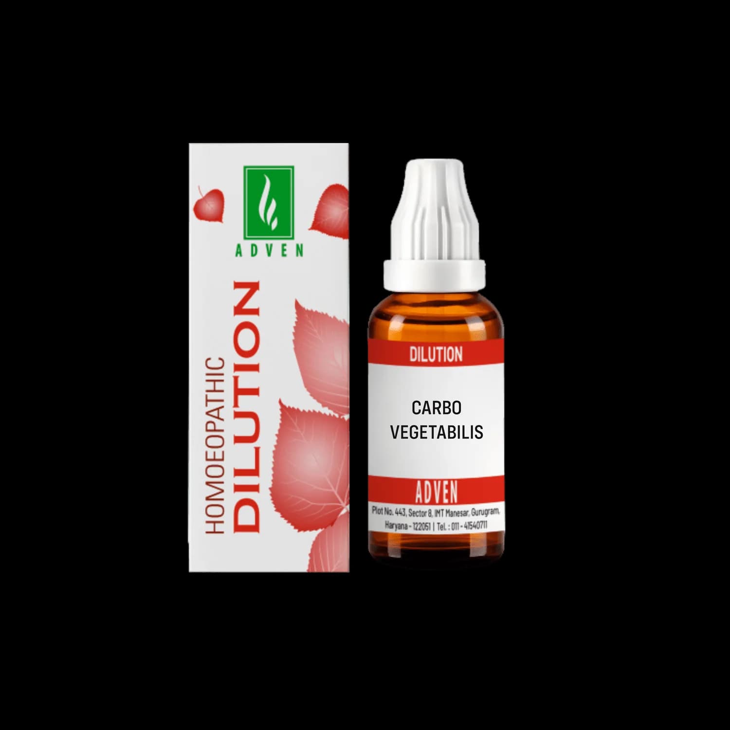 Adven Carbo Vegetabilis,30ml-Main image