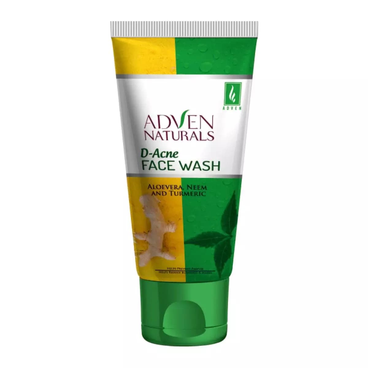 Adven D-Acne Face Wash with Aloevera, Neem & Turmeric-Main Image