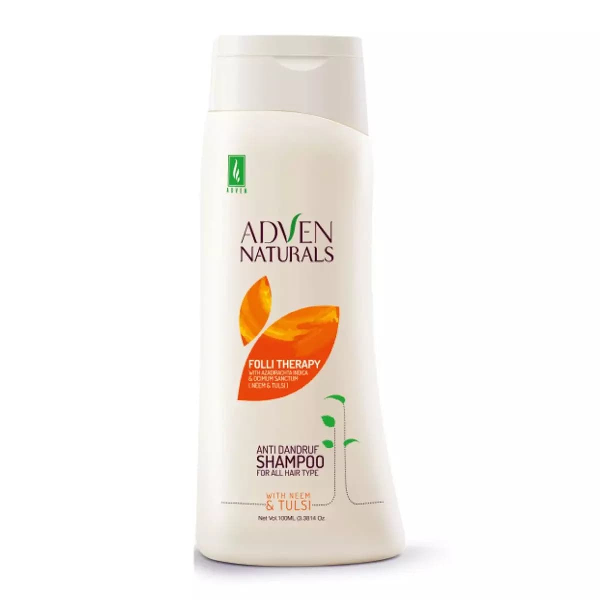 Adven Folli Therapy Anti-Dandruff Shampoo, 100 ml-Main Image
