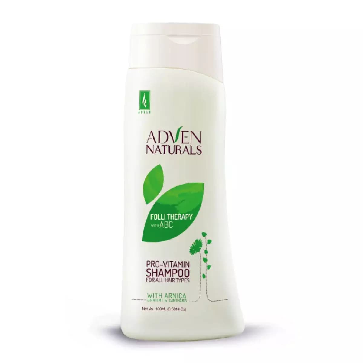 Adven Folli Therapy Pro-Vitamin Shampoo, 100 ml-Main Image