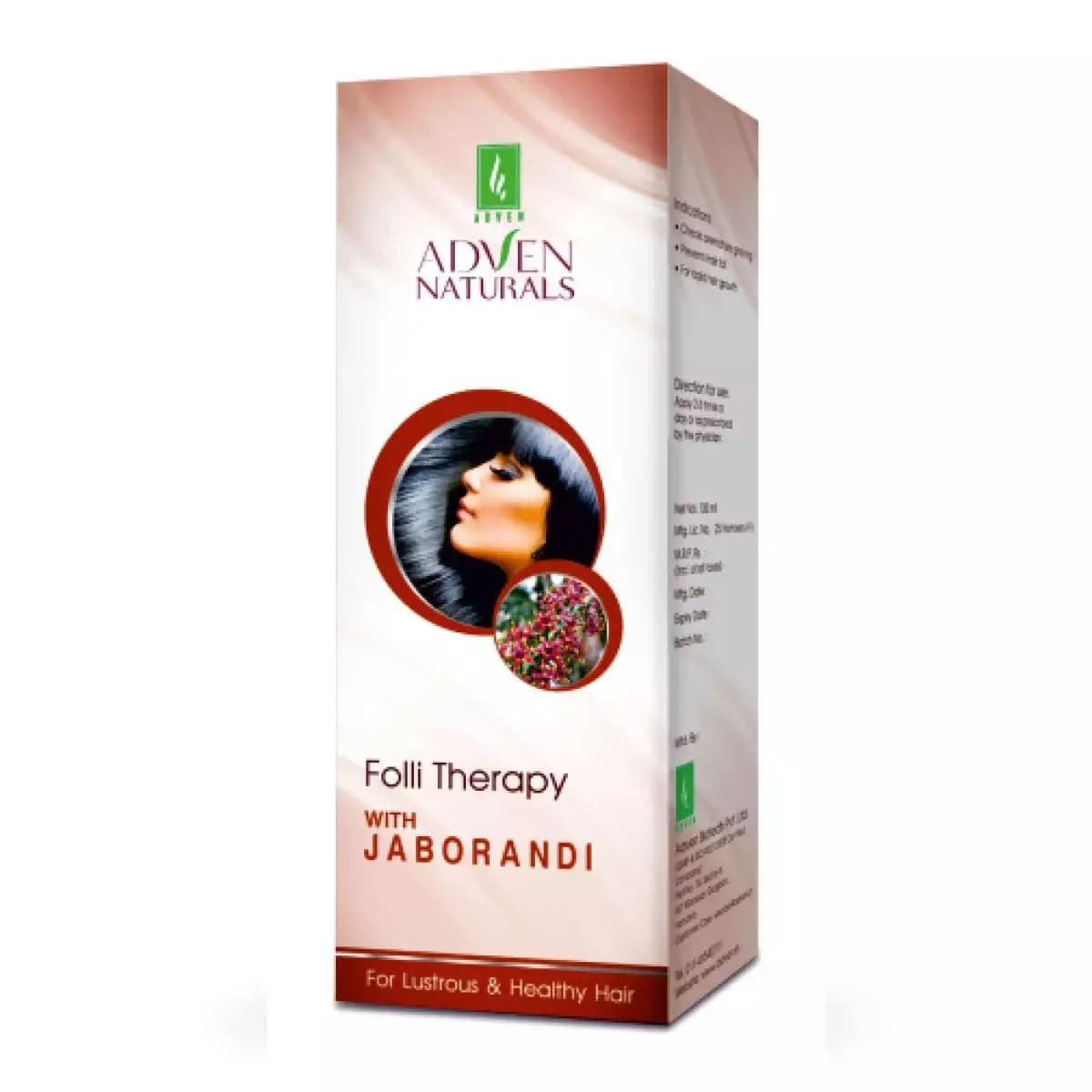 Adven Folli Therapy with Jaborandi Medicated Oil-Main Image