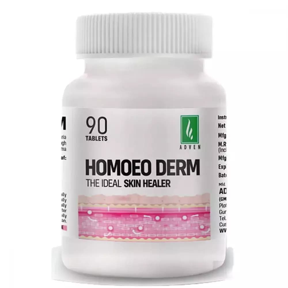 Adven Homoeo Derm Tablet, 90 Tablets-Main Image