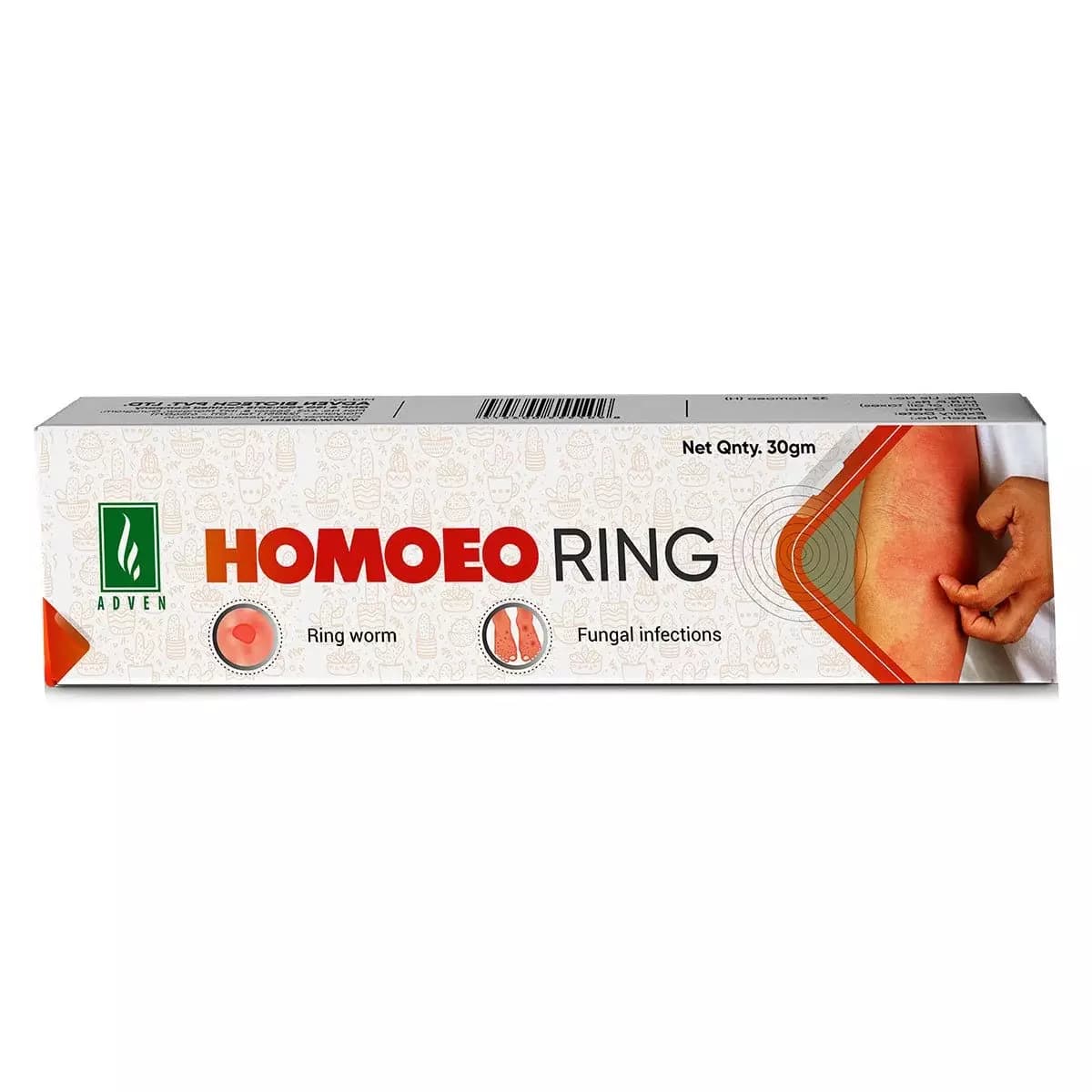 Adven Homoeo-Ring Ointment,30g-Main image